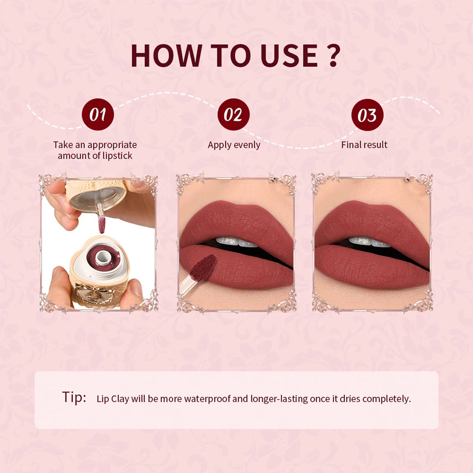 Velvet Matte Strawberry Lip Cream for Long-Lasting Hydration