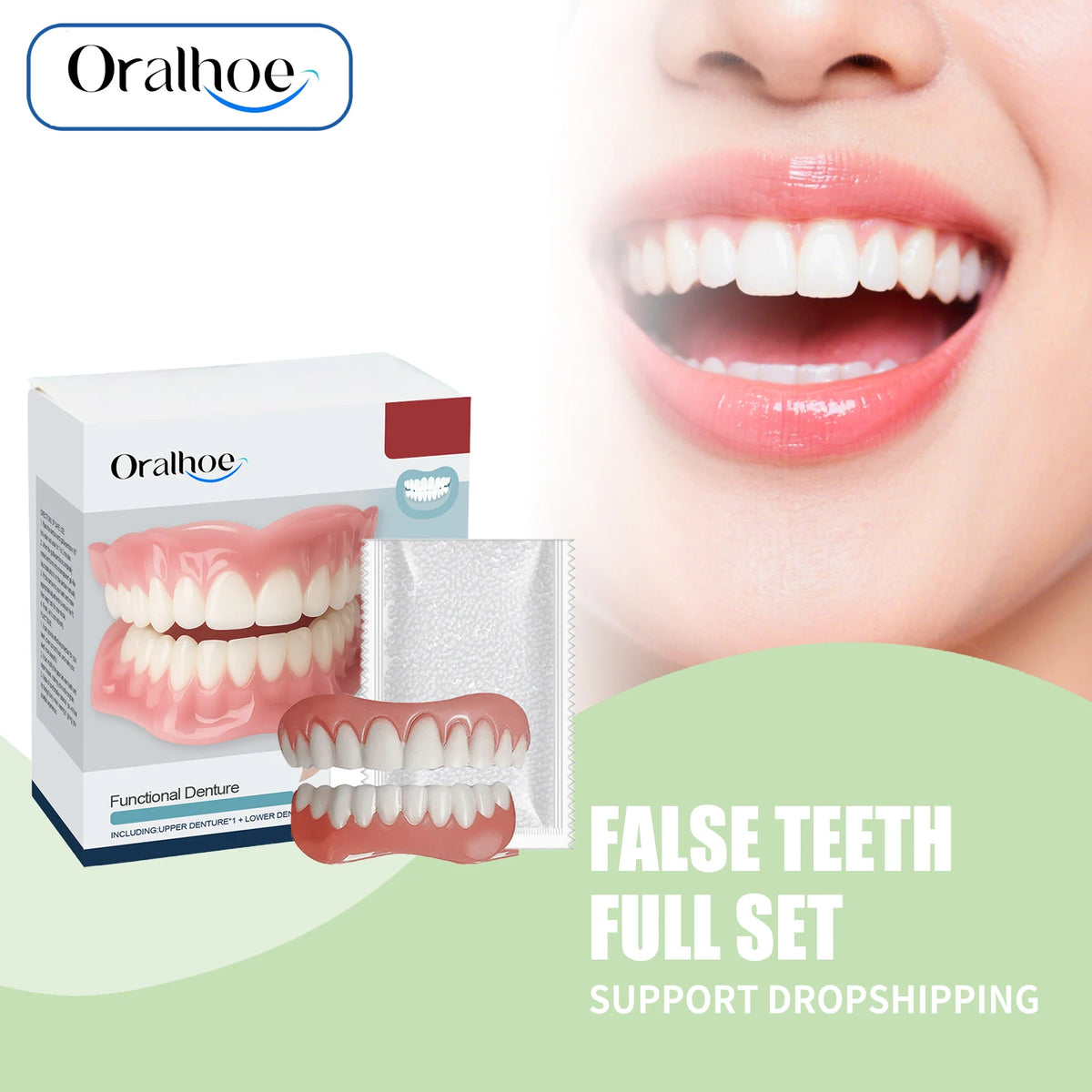 Temporary Silicone Denture and Smile Repair Kit