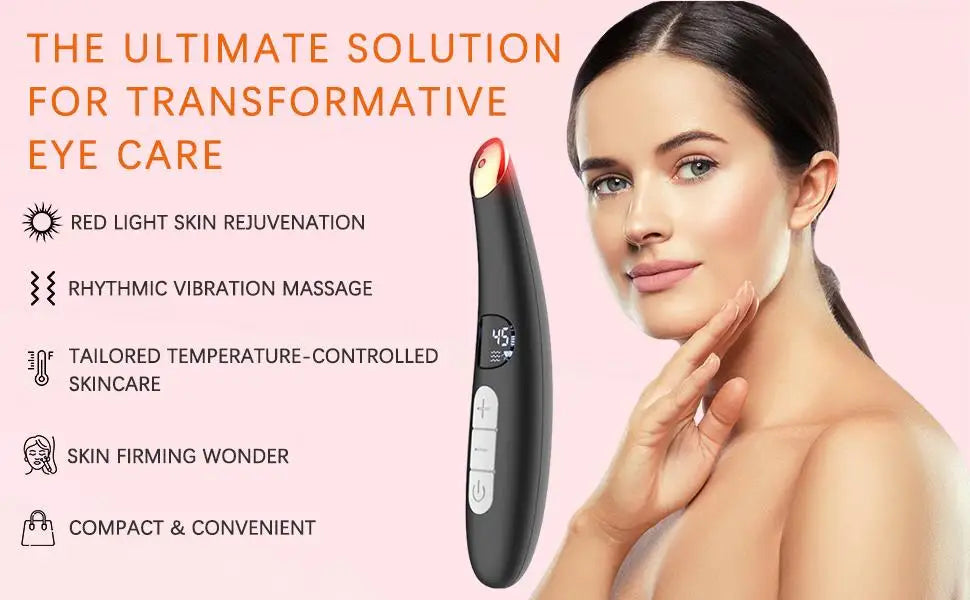 3-in-1 Heated Eye and Face Rejuvenation Wand - 7