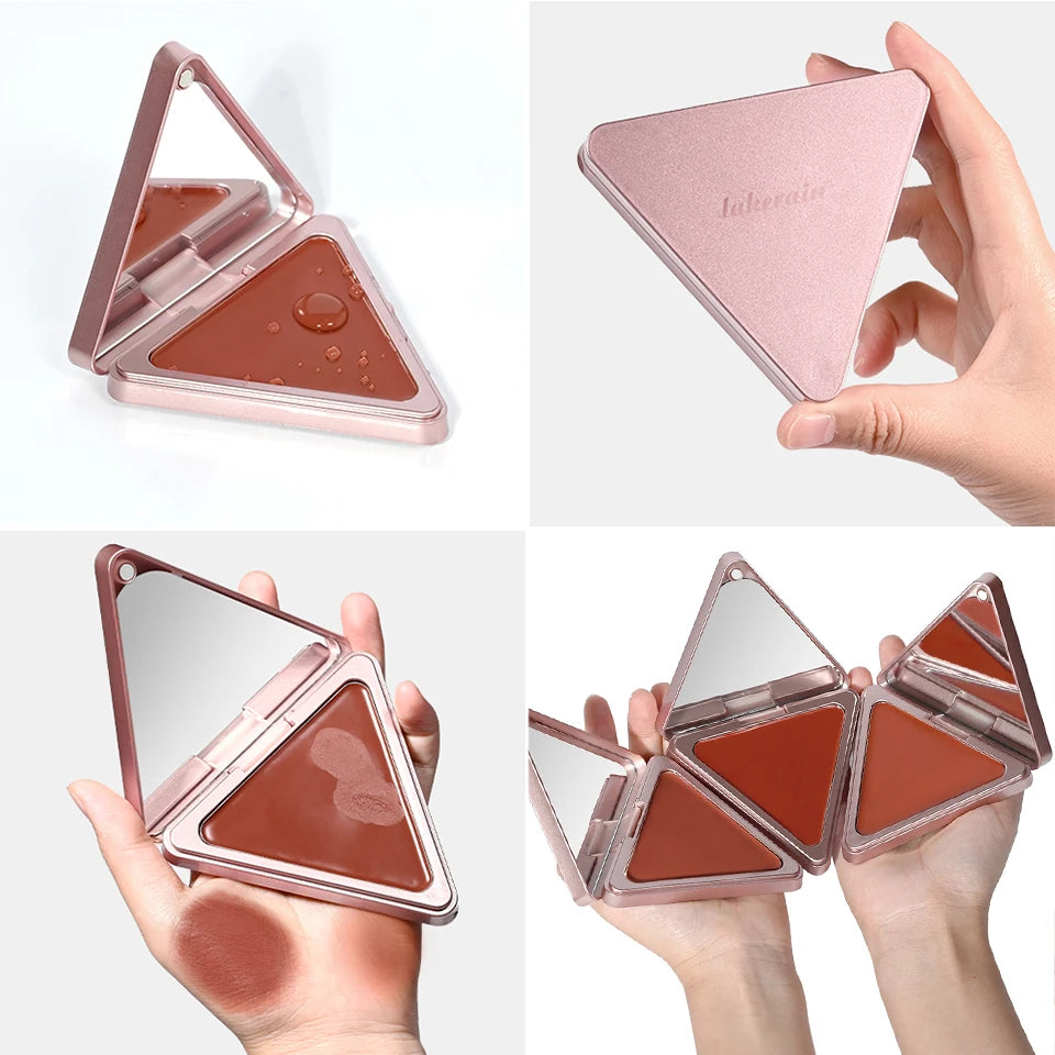 Matte Bronzer Powder for Long-Lasting Waterproof Face Contouring