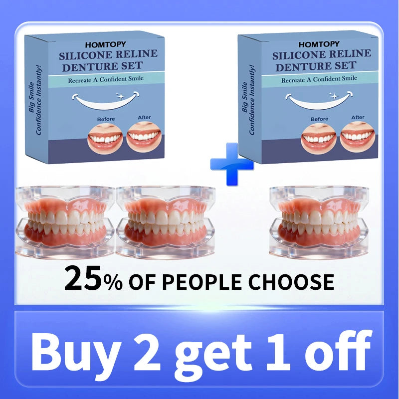 Customizable Cosmetic Dentures for Realistic Smile Restoration