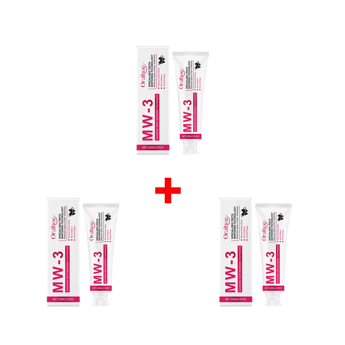 Stain Removing Teeth Whitening Toothpaste for Fresh Breath