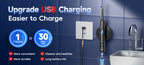 2-in-1 Portable Electric Toothbrush and Water Flosser Combo