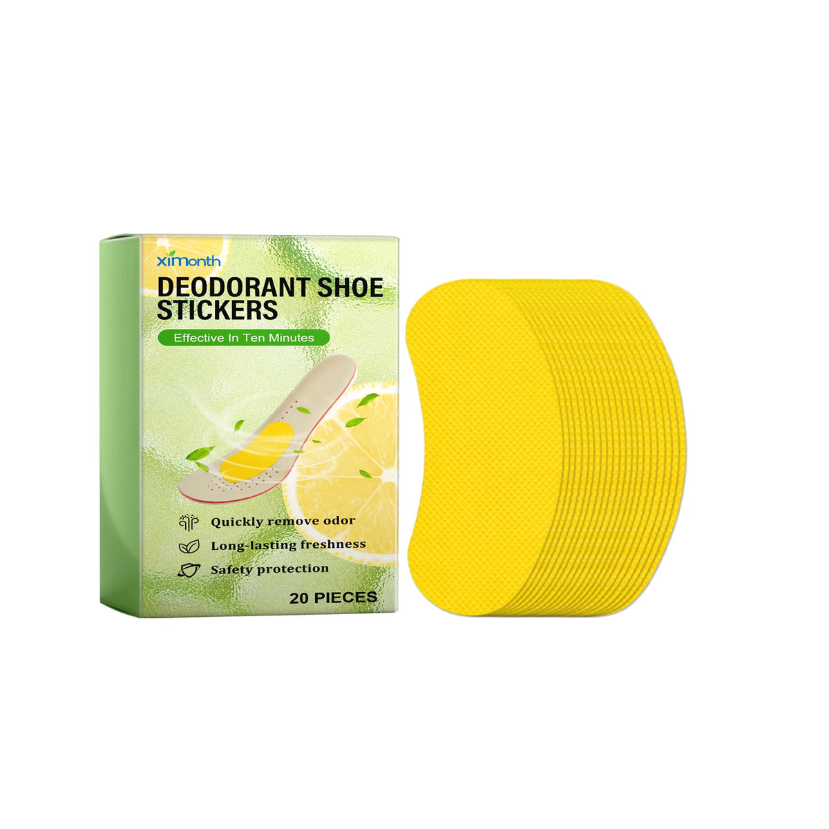 Deodorizing Shoe Patches for Odor Removal and Moisture Control