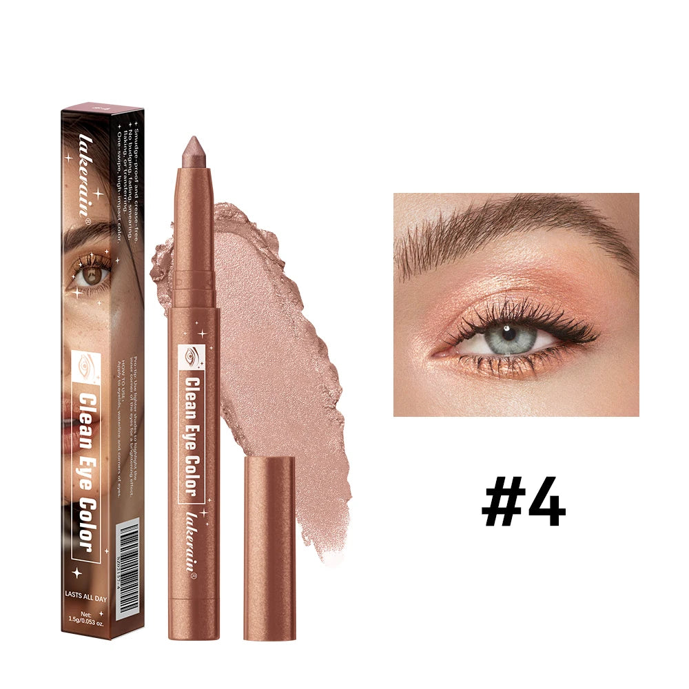 Creamy Eyeshadow Stick for Long-Lasting Shimmer Eye Makeup - 19