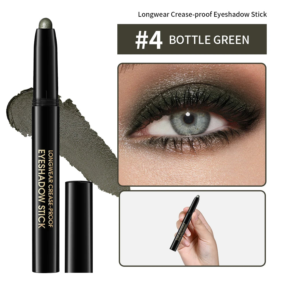 Waterproof Shimmer Pearlescent Eyeliner and Eye Brightener Pencil