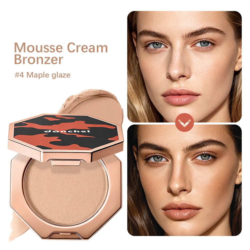 Cream Mousse Contour Bronzer for Seamless Face Sculpting
