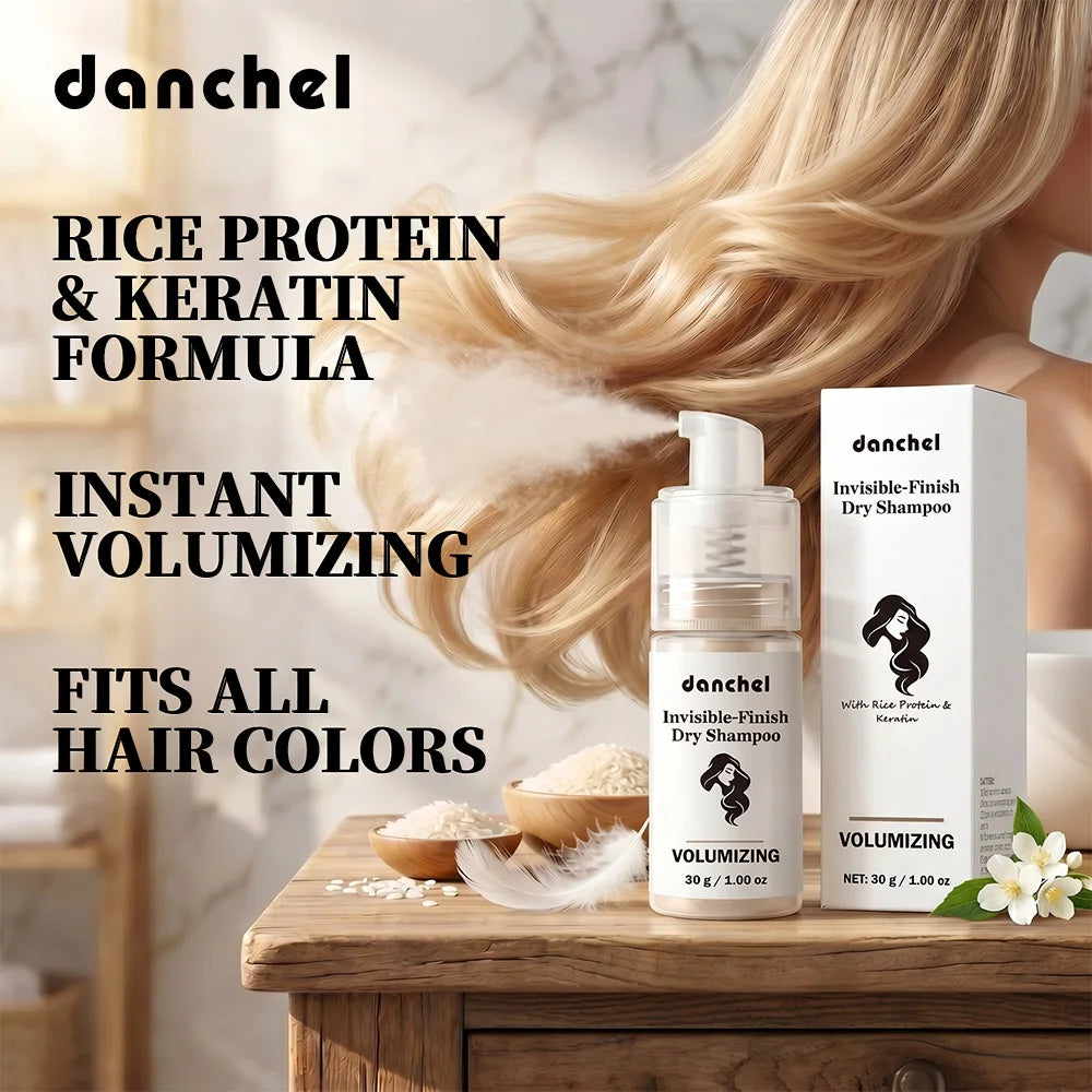 Volumizing Dry Shampoo Powder for Instant Oil Absorption