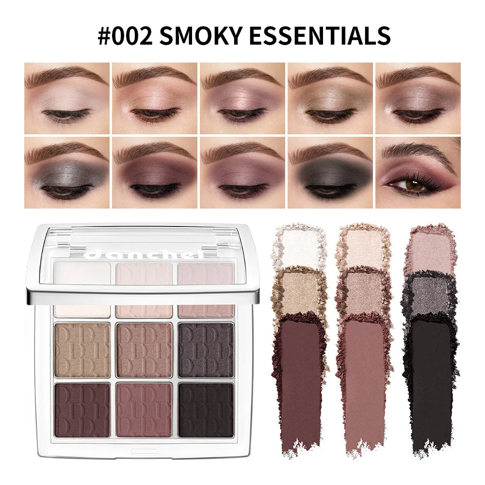 9-Shade Matte and Shimmer Eyeshadow Palette