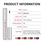 Waterproof Peel-Off Tattoo Lip Liner Stain