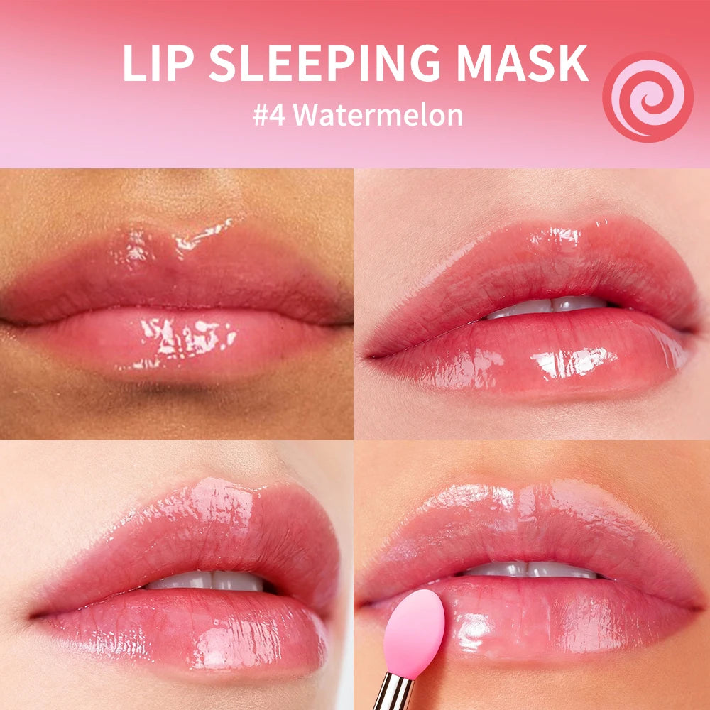 Dual-Color Hydrating Lip Sleeping Mask for Dry Lips - 5