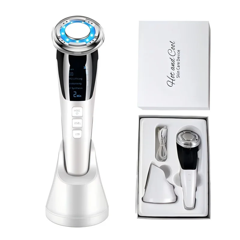 5-in-1 Micro-Current Facial Rejuvenation & Skin Tightening Device
