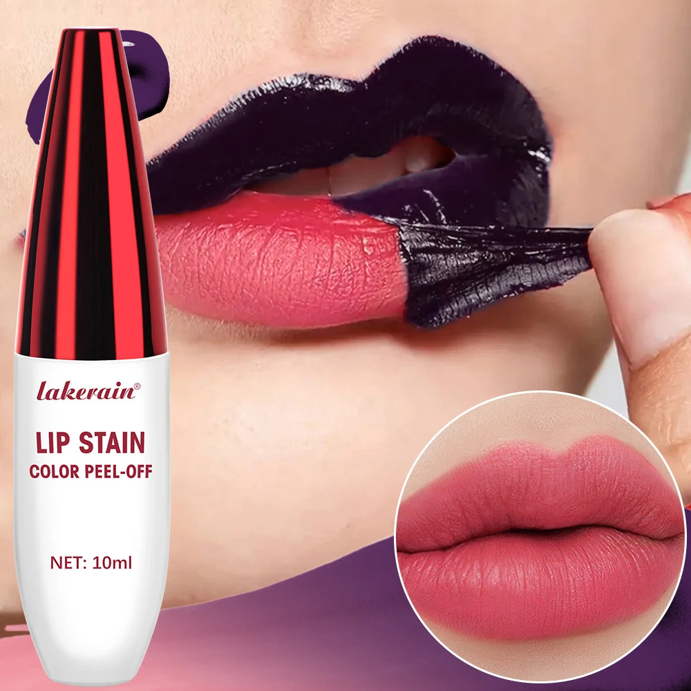 Waterproof Peel-Off Lip Stain Matte Tint - 1