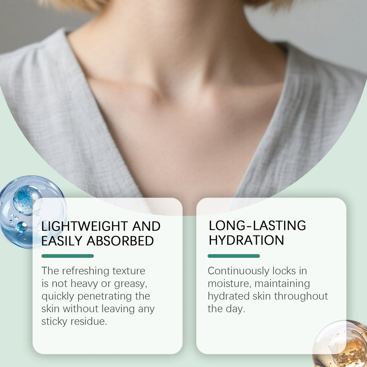 Hyaluronic Acid Hydrating Body Serum for Dry and Rough Skin