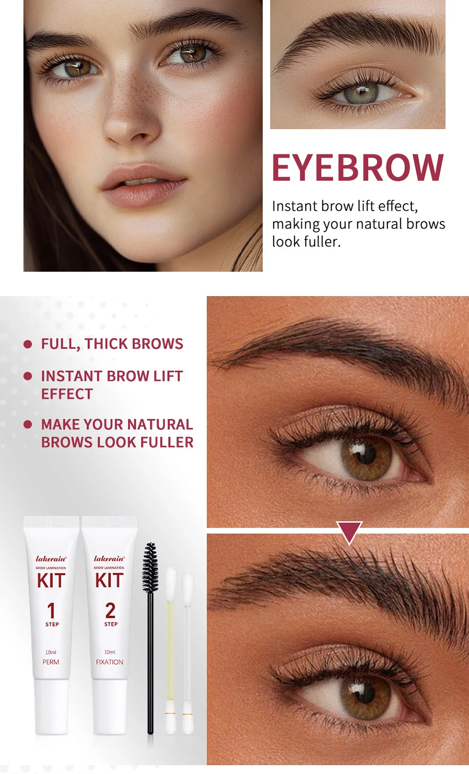 Professional Eyebrow Lamination Lifting and Styling Kit