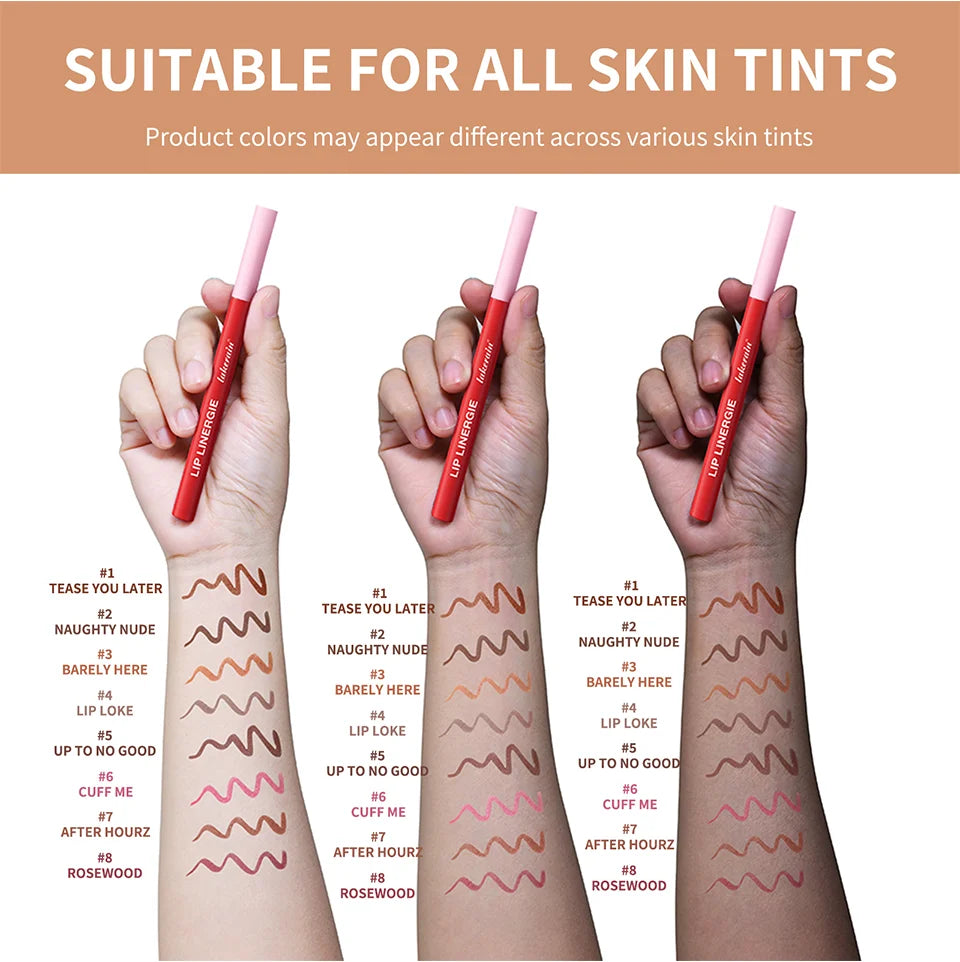 Waterproof Sculpting Ballpoint Felt Tip Lip Liner Stain