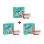 Flexible Silicone Cosmetic Denture Set for Temporary Smile Repair