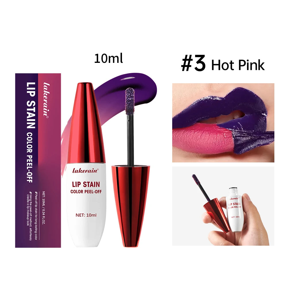 Waterproof Peel-Off Lip Stain Tint