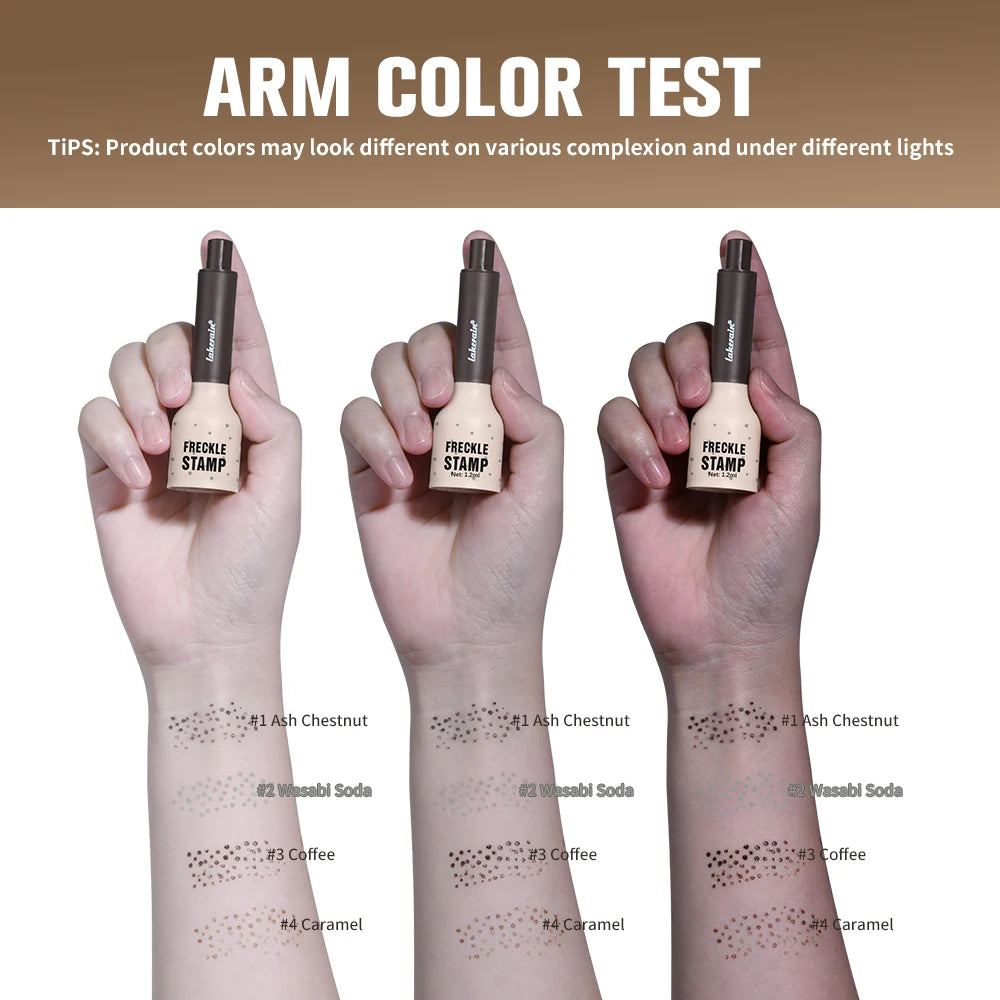 Waterproof Natural Looking Freckle Stamp Makeup Pen - 6