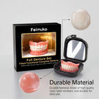 Full Mouth Realistic Resin Dentures for Natural Smile and Comfort