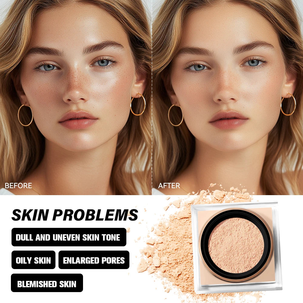 Matte Long-Lasting Waterproof Baking and Setting Powder