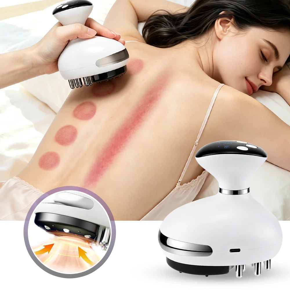 Electric Vacuum Cupping and Gua Sha Massage Device