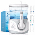 Electric Water Flosser for Teeth with 8 Multi-Function Nozzles