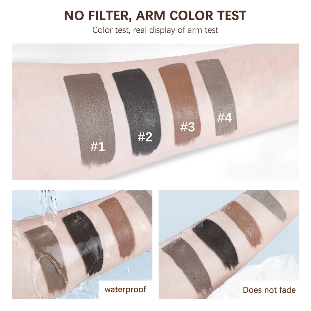 Waterproof Long-Lasting Eyebrow Gel Set - 6