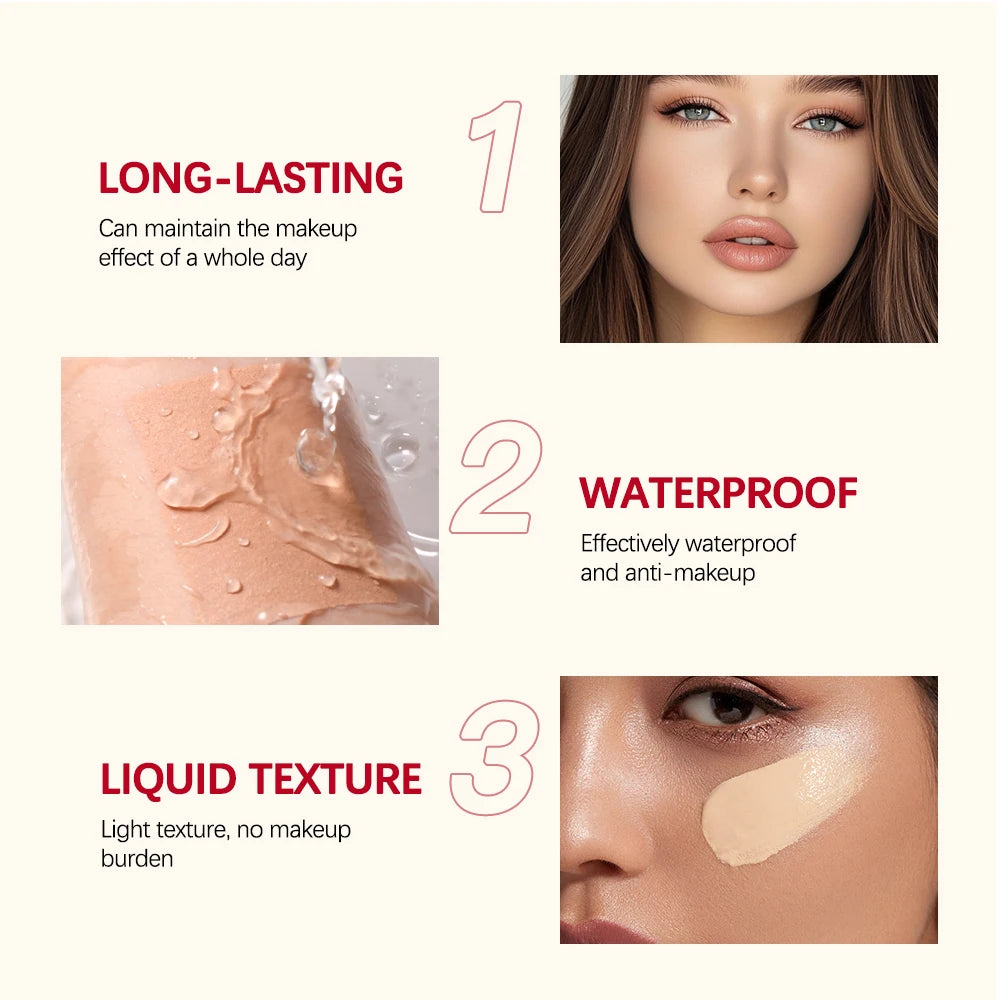 Matte Finish Pore-Blurring Liquid Foundation - 4