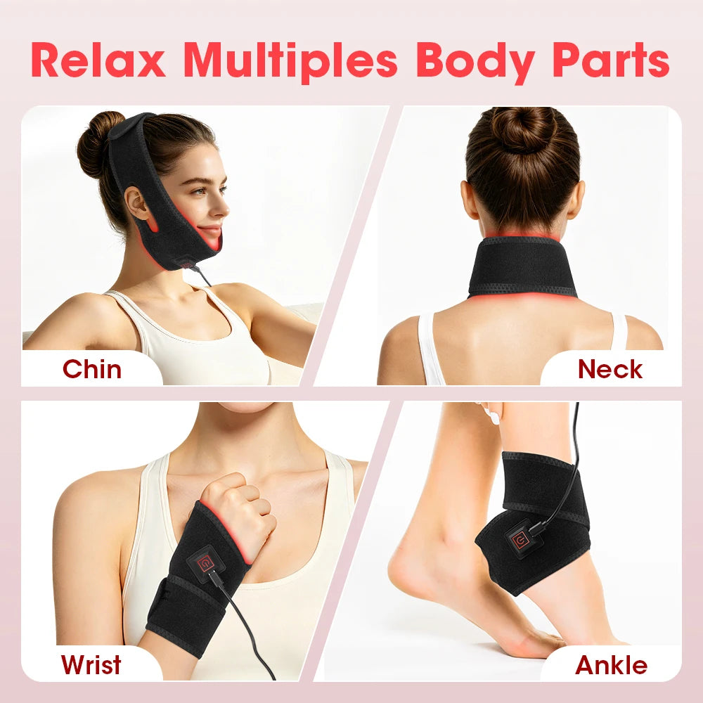 Red and Infrared Light Therapy Wrap for Face and Body - 13