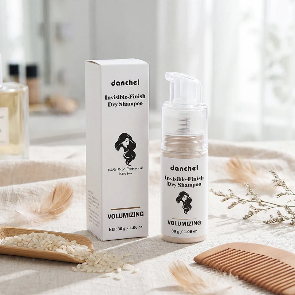 Volumizing Dry Shampoo Powder for Instant Oil Absorption