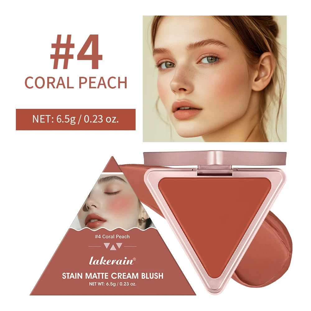 Matte Satin Long-Lasting Cream Blush - 24