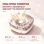 Compact Brushless Nail Dust Collector for Manicure