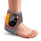Cordless Heated Ankle Massager with Vibration Therapy
