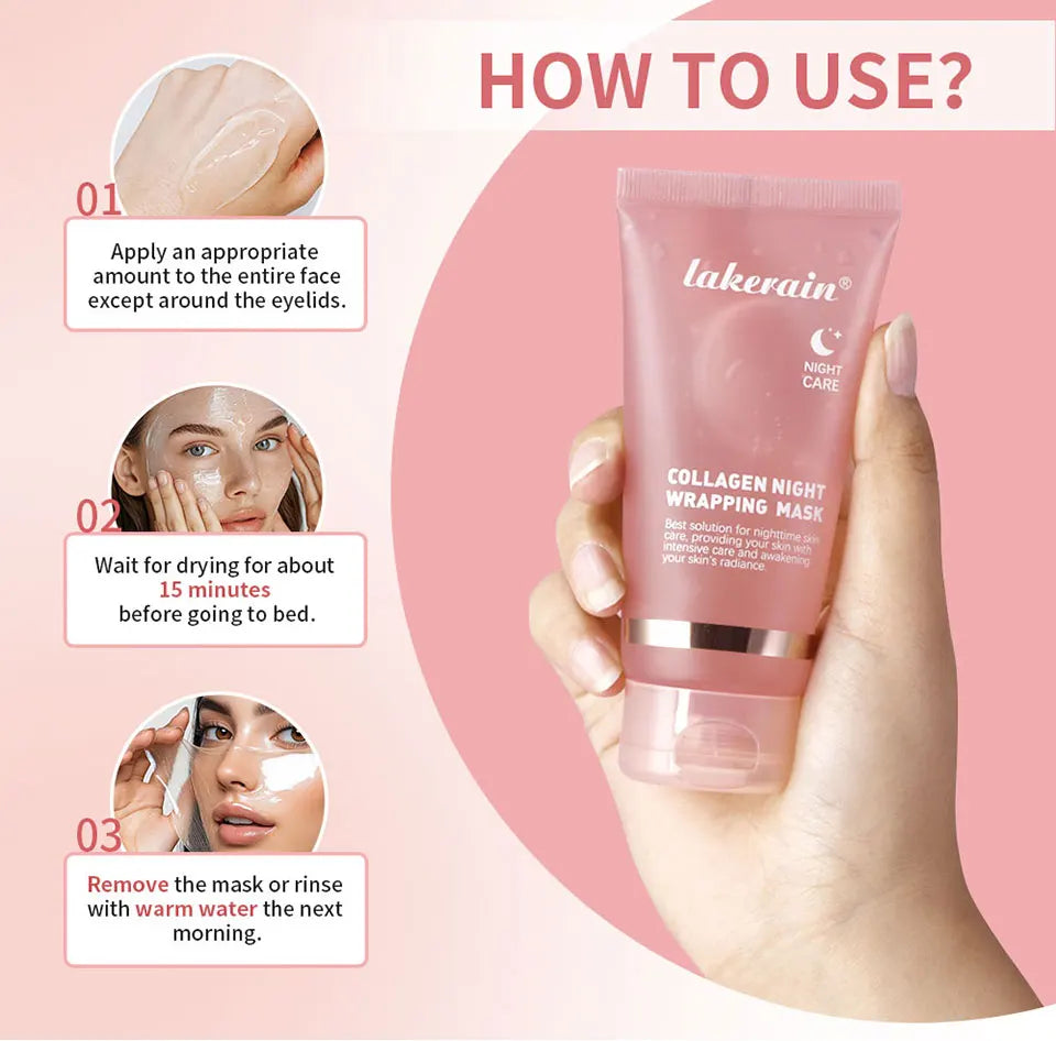 Collagen Hydrating and Skin Tightening 4-Piece Skincare Set