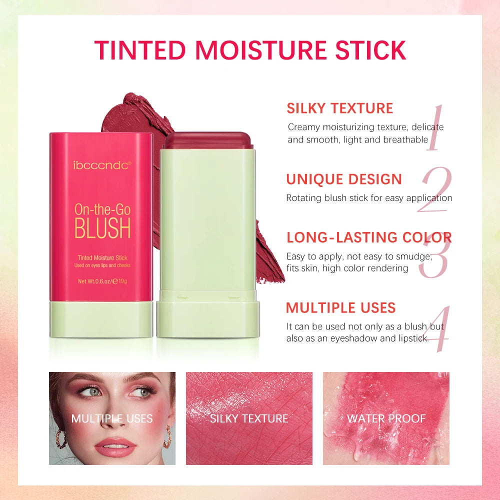 Matte Cream Blush and Lip Tint Stick