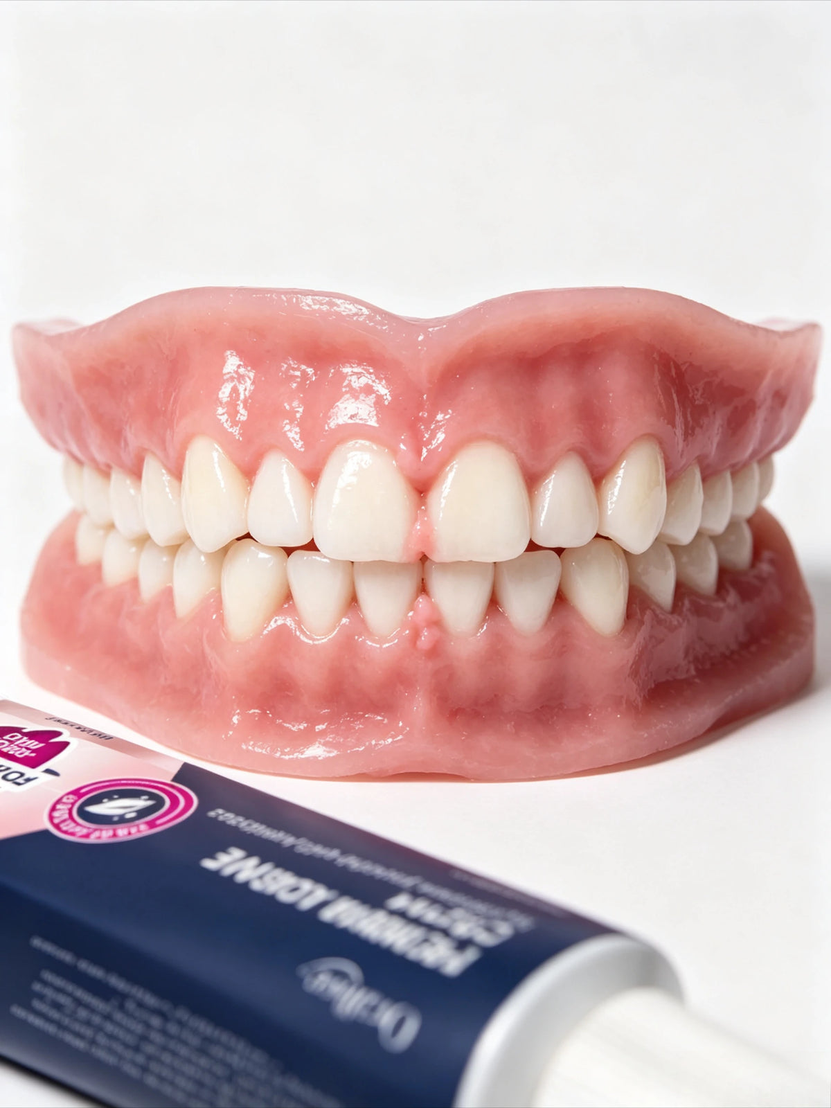Strong Hold Denture Adhesive Cream with Food Barrier Protection