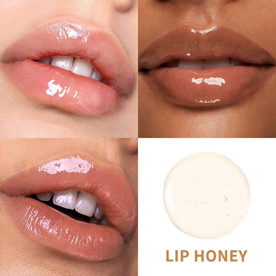 Honey and Chocolate Moisturizing Lip Gloss Set - 12