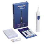 Rotating Electric Toothbrush with 5 Modes and 4 Replacement Heads