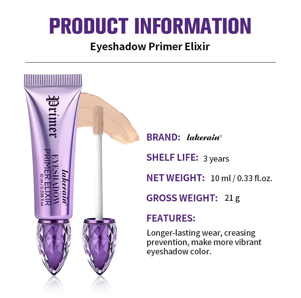 Long-Lasting Crease-Proof Eyeshadow Primer - 15