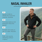 2-in-1 Male Vitality and Confidence Energy Nasal Inhaler