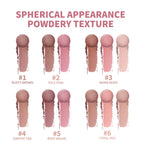 Spherical Shimmer Powder Blush Beads with Applicator