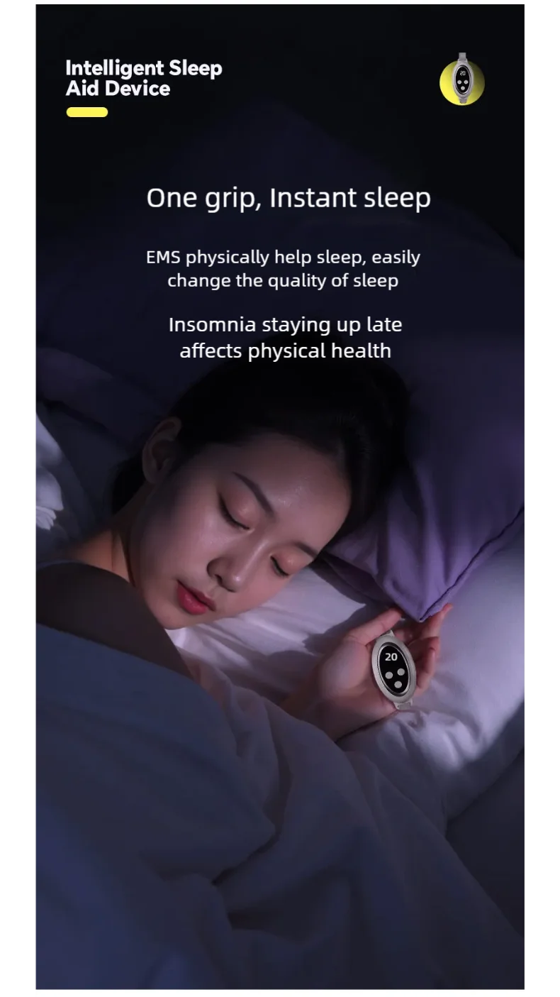 Microcurrent Sleep Aid and Anxiety Relief Device - 11
