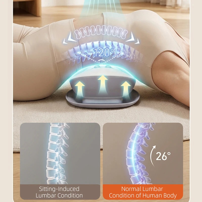 Electric Lumbar Traction and Vibration Back Massager