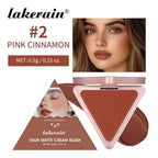 Matte Bronzer Powder for Long-Lasting Waterproof Face Contouring