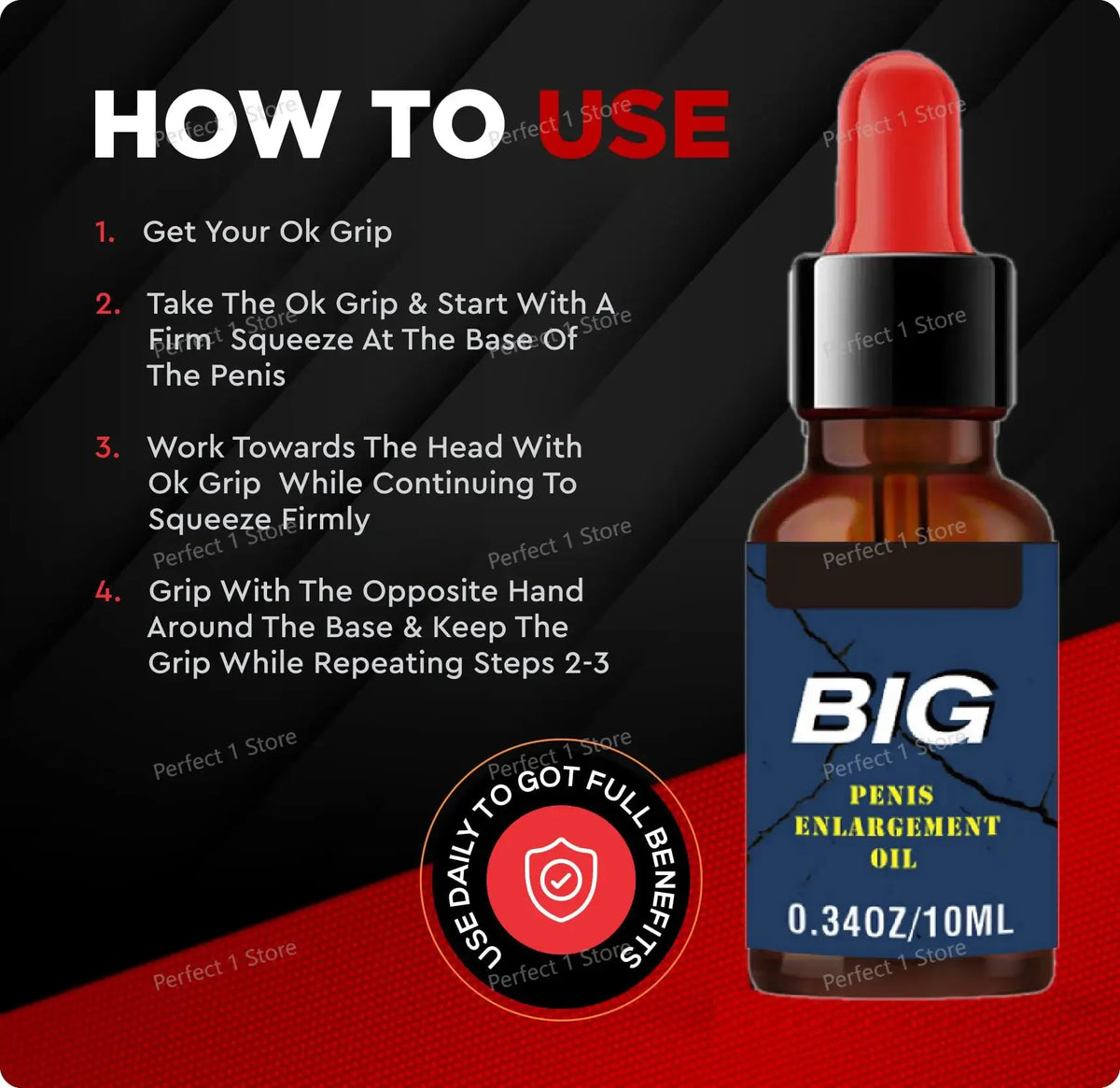 Natural Essential Oil for Men's Vitality and Intimate Wellness