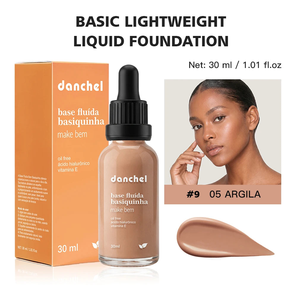 Matte Lightweight Liquid Foundation for Pore Minimizing & Oil Control - 26
