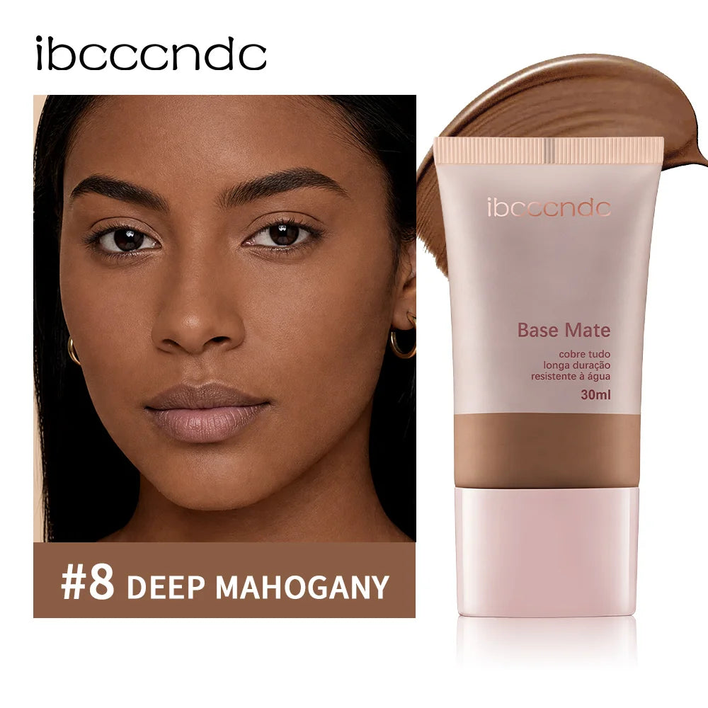 Long-Lasting Waterproof Matte Liquid Foundation