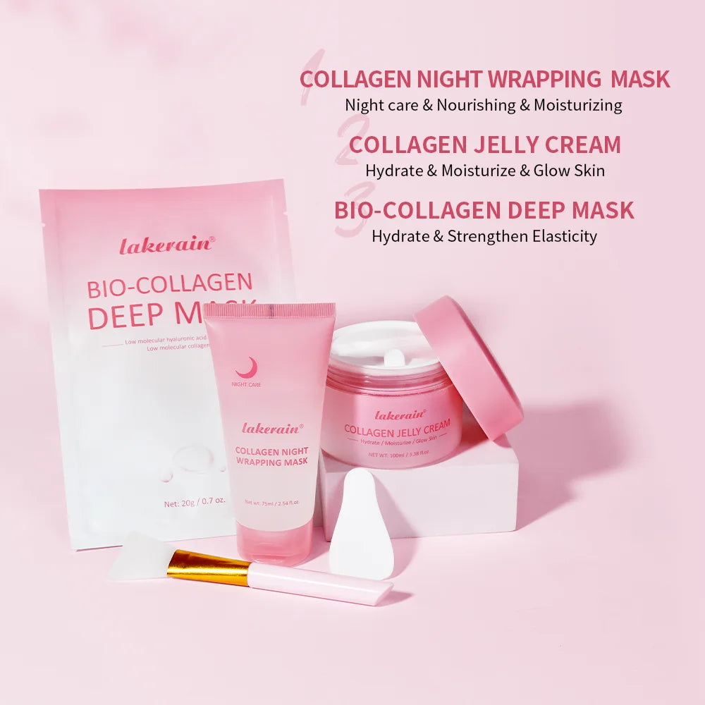Collagen Skincare Set for Deep Nourishment and Radiant Repair