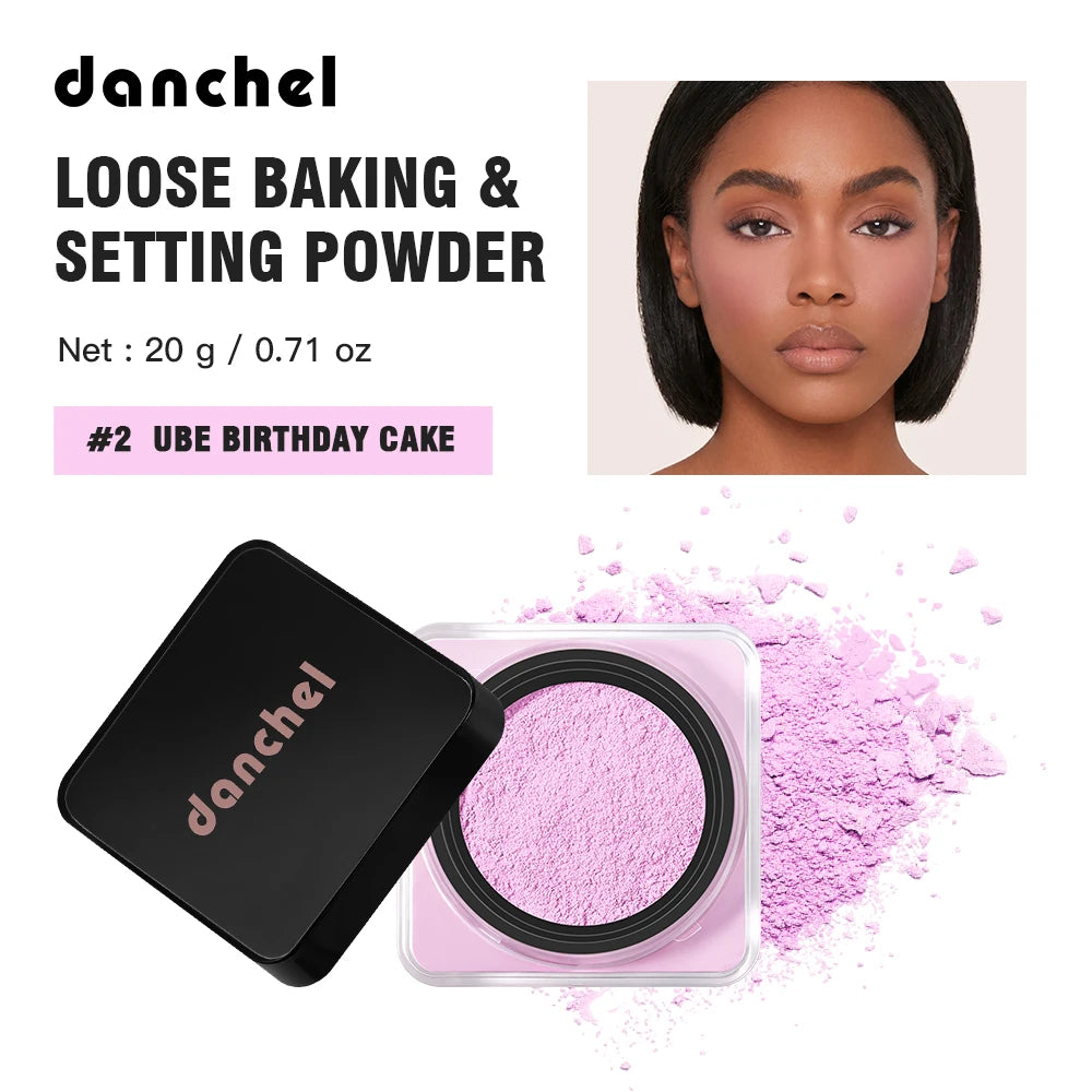Matte Loose Baking and Setting Powder for Oil Control